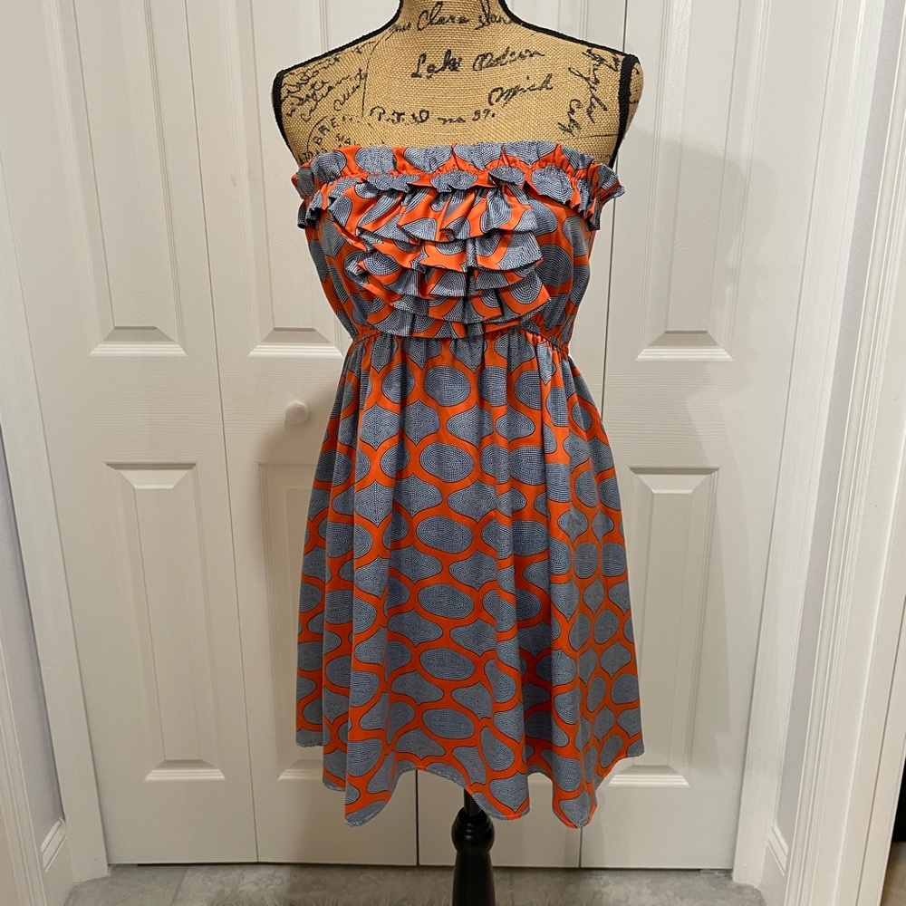 Judith March Strapless Sundress for Cocktail Nights Sz M